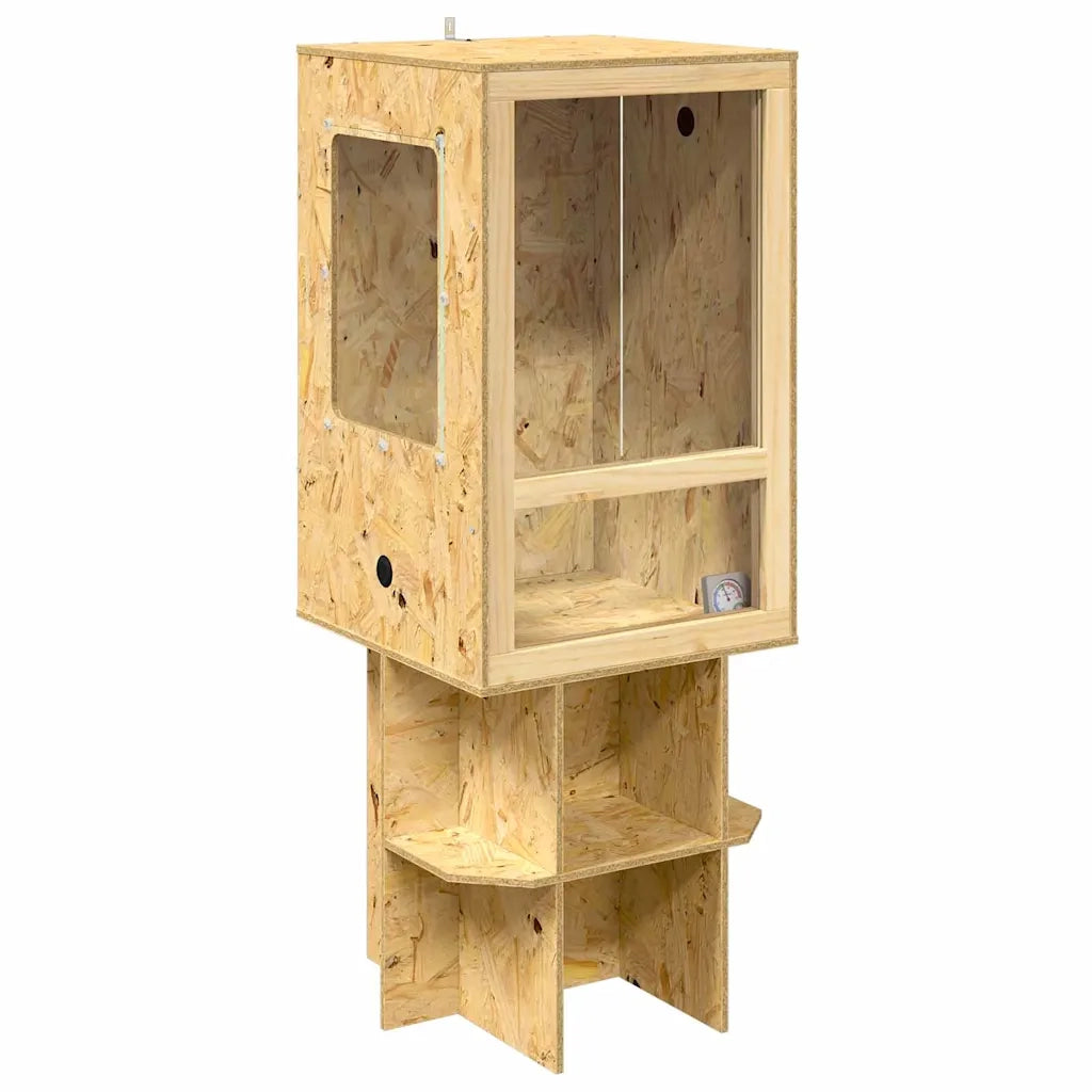 Terrario Marrone 50 x 50 x 130 cm OSB CFW9887919