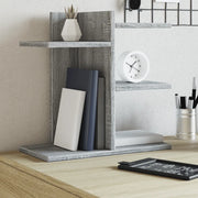 vidaXL Organizer Scrivania Grigio Sonoma 42x21,5x42 cm Multistrato