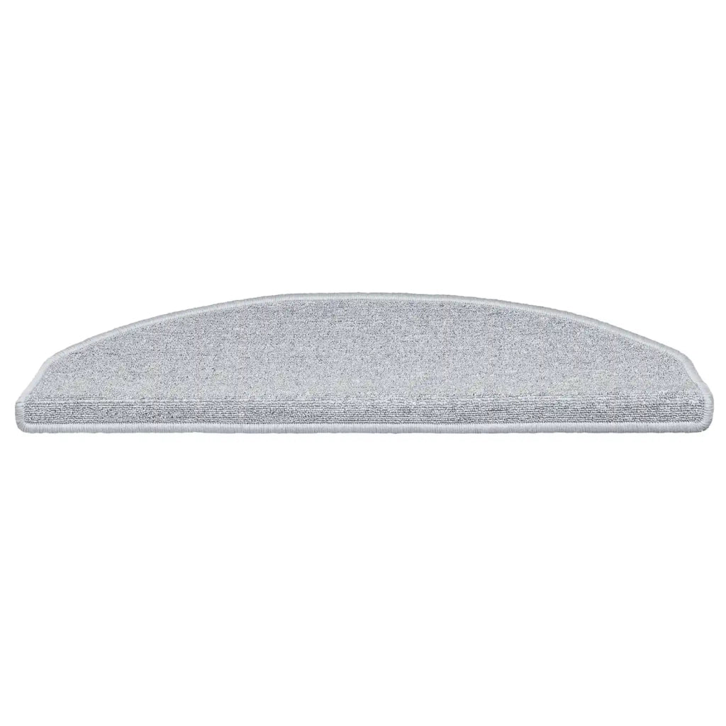 Tappetini per scale autoadesivi 15 pcs Grigio Chiaro