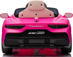 Macchina Elettrica per Bambini Licenza Ufficiale Maserati 10,8V 5Ah Rosa