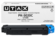 ORIGINAL Utax toner ciano PK-5020c 1T02YJCUT0 ~5000 Seiten