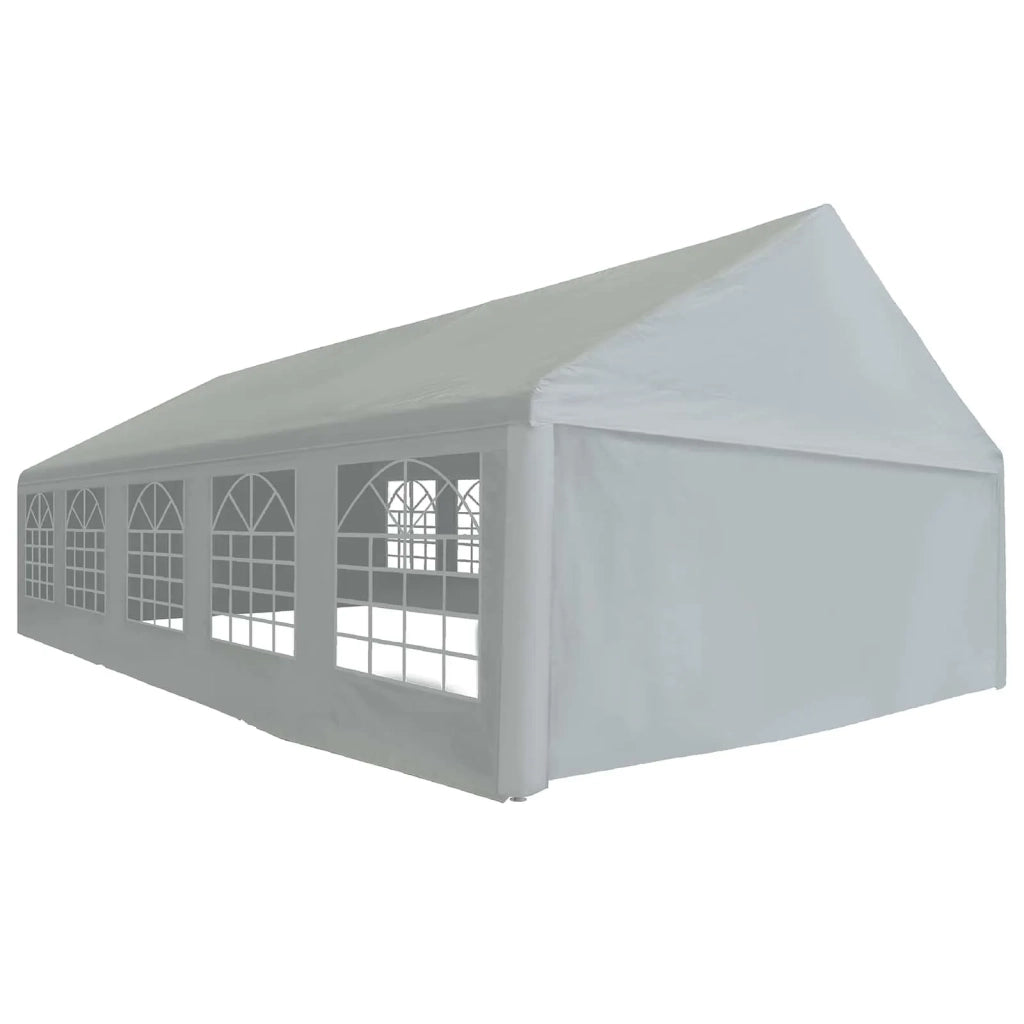 Tessuto per tenda senza struttura Grigio 10 x 5 m PE