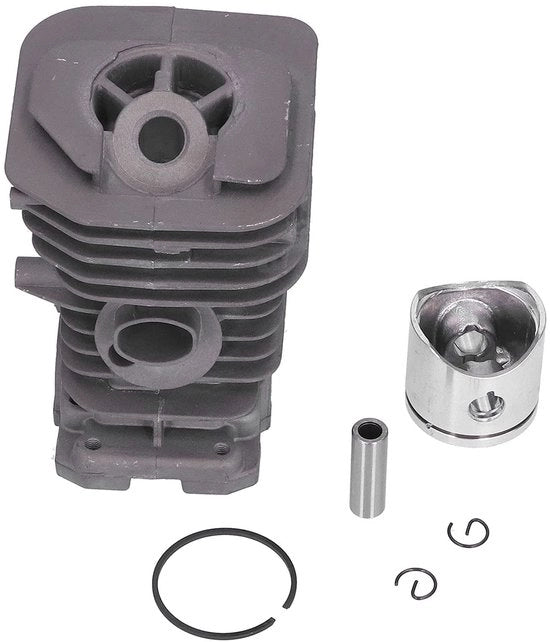 Set di Cilindri e Pistoni - Alluminio Resistente - Prestazioni Stabili - Installazione Facile - Buona Compatibilità - Durata della Cilindrata Estesa - Set di Accoppiamenti per Cinghie