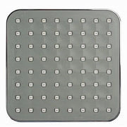 Trade Shop - Soffione Doccia Ugelli Fori Bagno Miscelatore Ad Alta Pressione 59161 Quadrato -