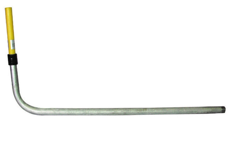 GIUNTO CURVO ZINCATO FILETTATO PER GAS- Diam. 50 x 11/2- RECAN- pezzi 1