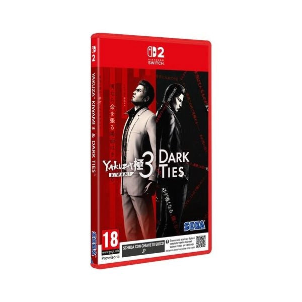 Videogioco sega 1190875 switch 2 yakuza kiwami 3 & the dark ties