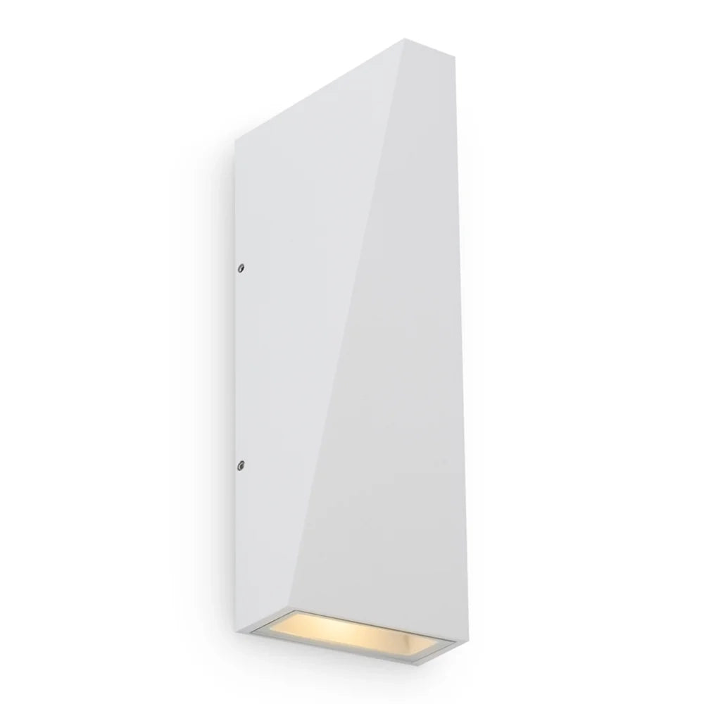 Lampada Da Parete Moderna Per Esterno Metallo Bianco Luce Led 6W Ip54