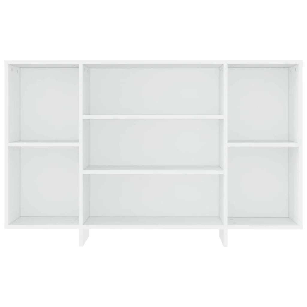 Buffet credenza cassettiera armadio mobile contenitore organizer per cucina soggiorno salotto 120 x 30 x 75 cm legno ingegnerizzato bianco 02_0030205