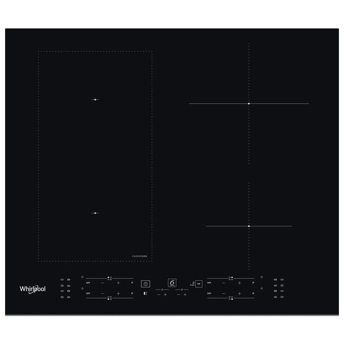 Whirlpool WL B1160 BF Nero Da incasso 59 cm Piano cottura a induzione 4 Fornello(i)