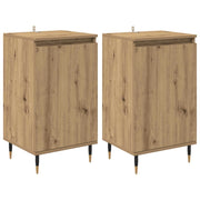 Credenza 2 pz | Madia | Buffet da pranzo | Armadio da pranzo Rovere artigianale 40 x 35 x 70 cm