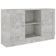 Buffet credenza cassettiera armadio mobile contenitore organizer per cucina soggiorno salotto 120 x 30,5 x 70 cm legno ingegnerizzato grigio 02_0031851