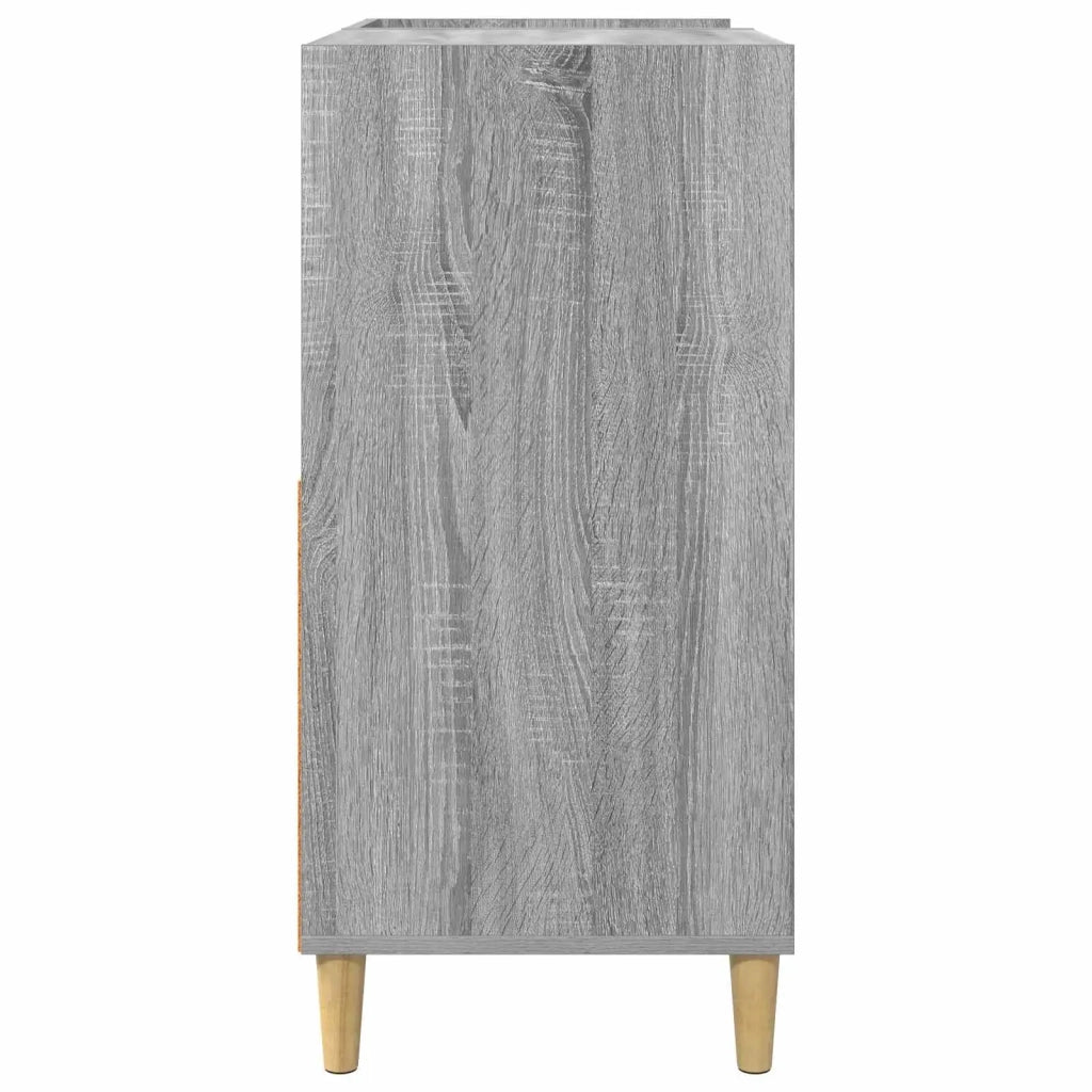Supporto per giradischi Sonoma grigio 82 x 39,5 x 82,5 cm 8012887