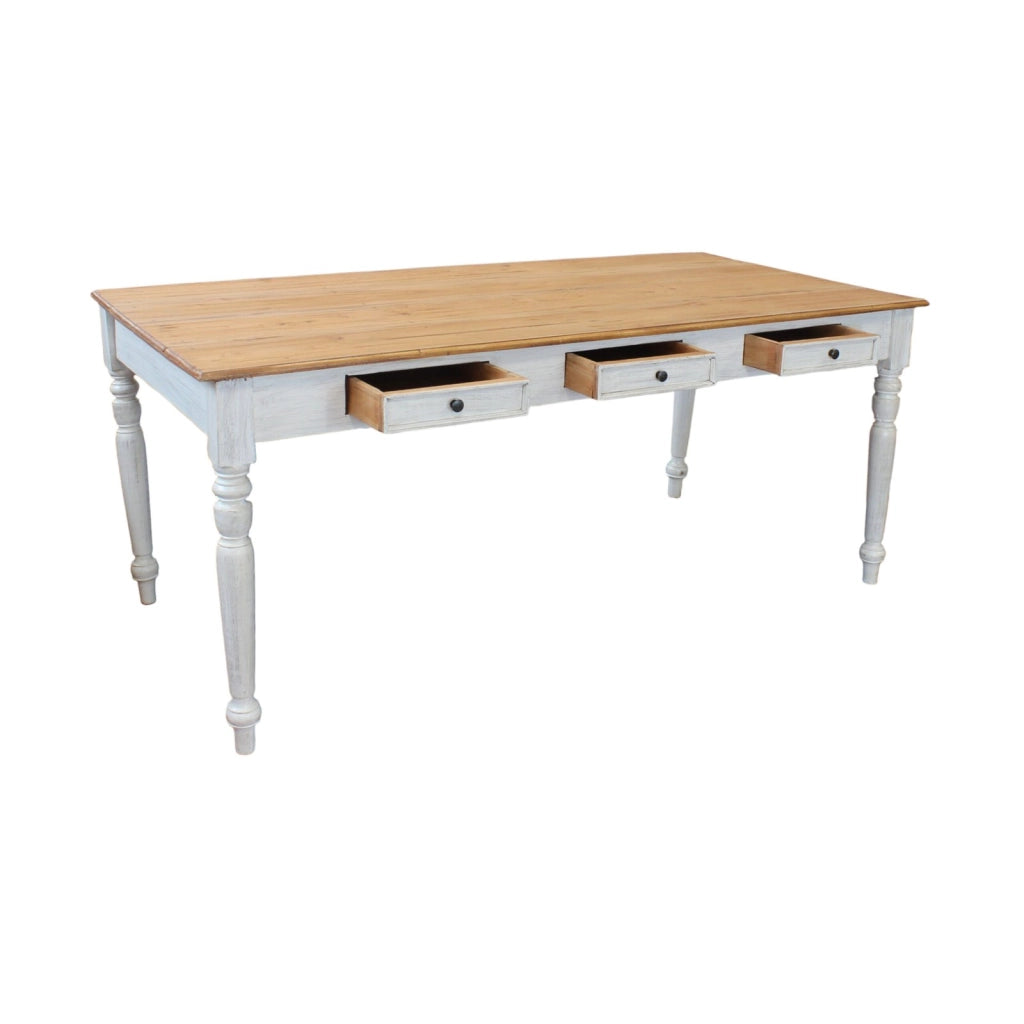 Tavolo da pranzo in legno 180x90 - SELKET