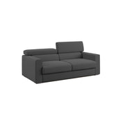 Dylan Divano con pouf estraibile 188 cm antracite