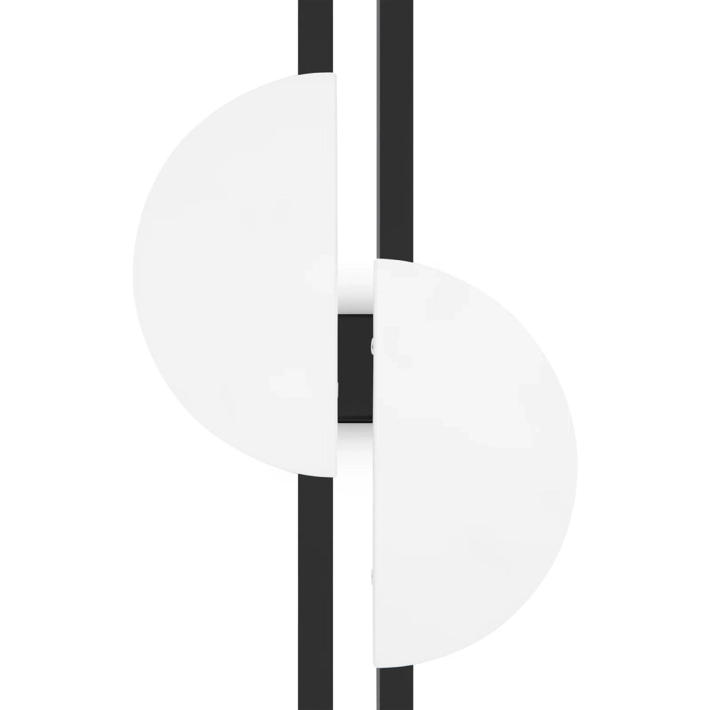 Maytoni applique moderna Skyline 2 luci LED integrato nero metallo