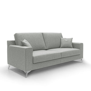 Michael Divano in tessuto impermeabile antimacchia T03 186 cm grigio chiaro