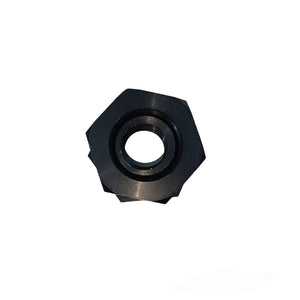 GHIERA FILETTATA M14 PER PLATORELLI DIAMANTATI DA 22,2mm A FORO FILETTATO M14 STELLA BIANCA 092G