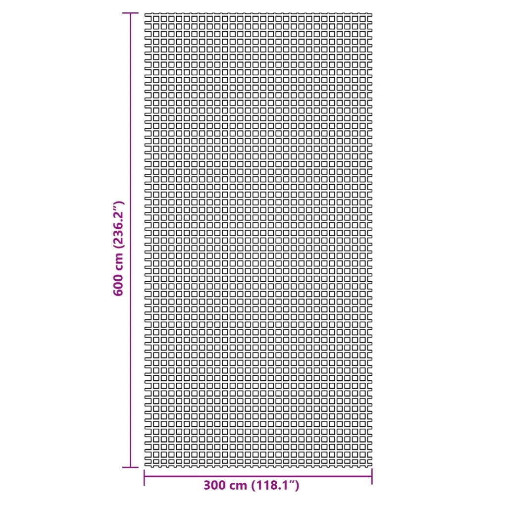 Tappeto da Tenda Verde 6x3 m 4008480