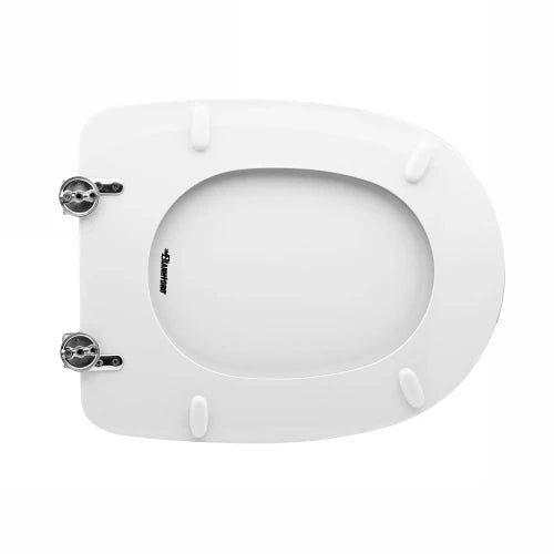 Sedile WC anziani chiuso CESAR DH in legno stabilizzato