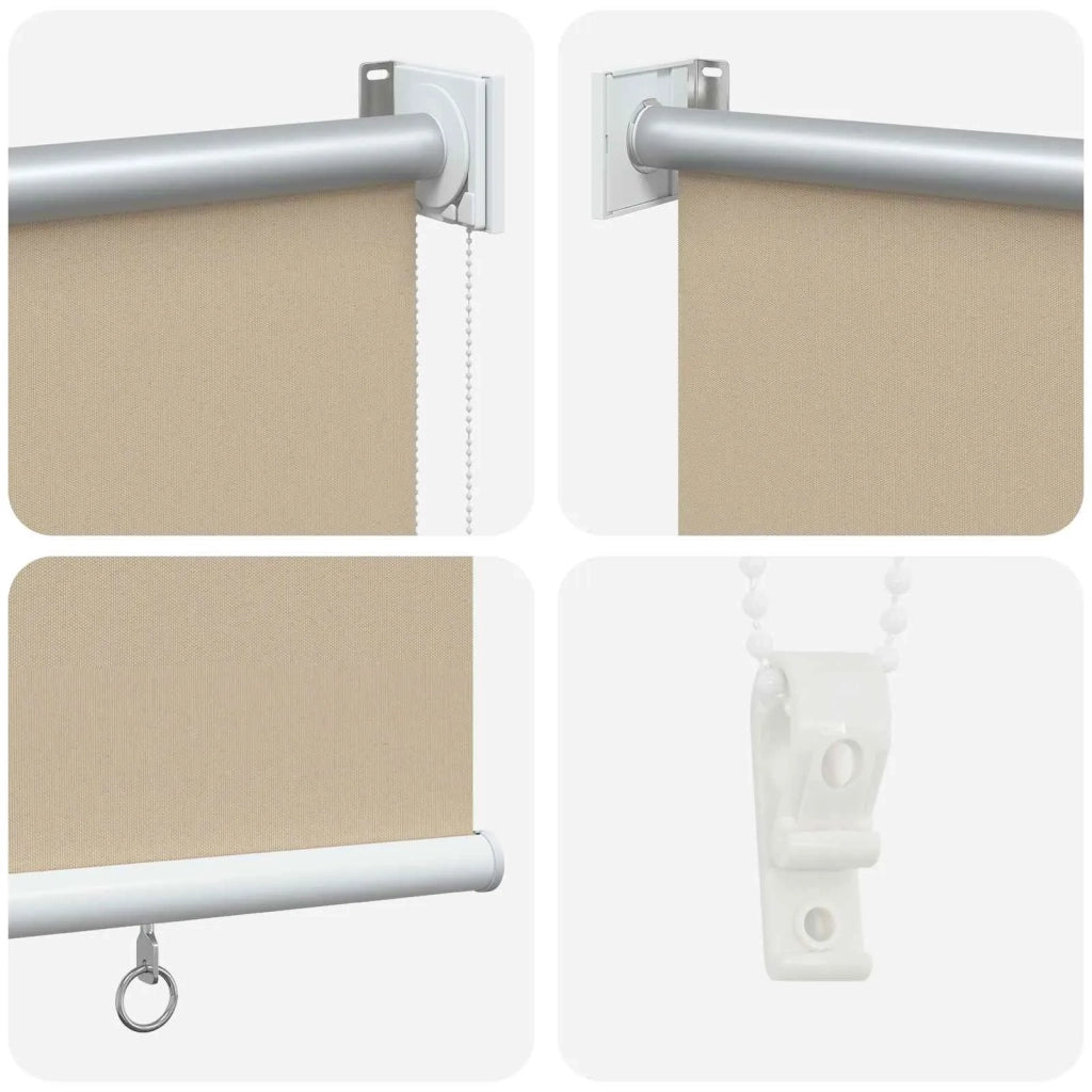 Voletta a rullo con protezione UV Beige 60 x 230 cm Poliestere 42041226