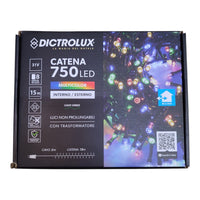 LUCI LED MULTICOL. 750LED X EST.