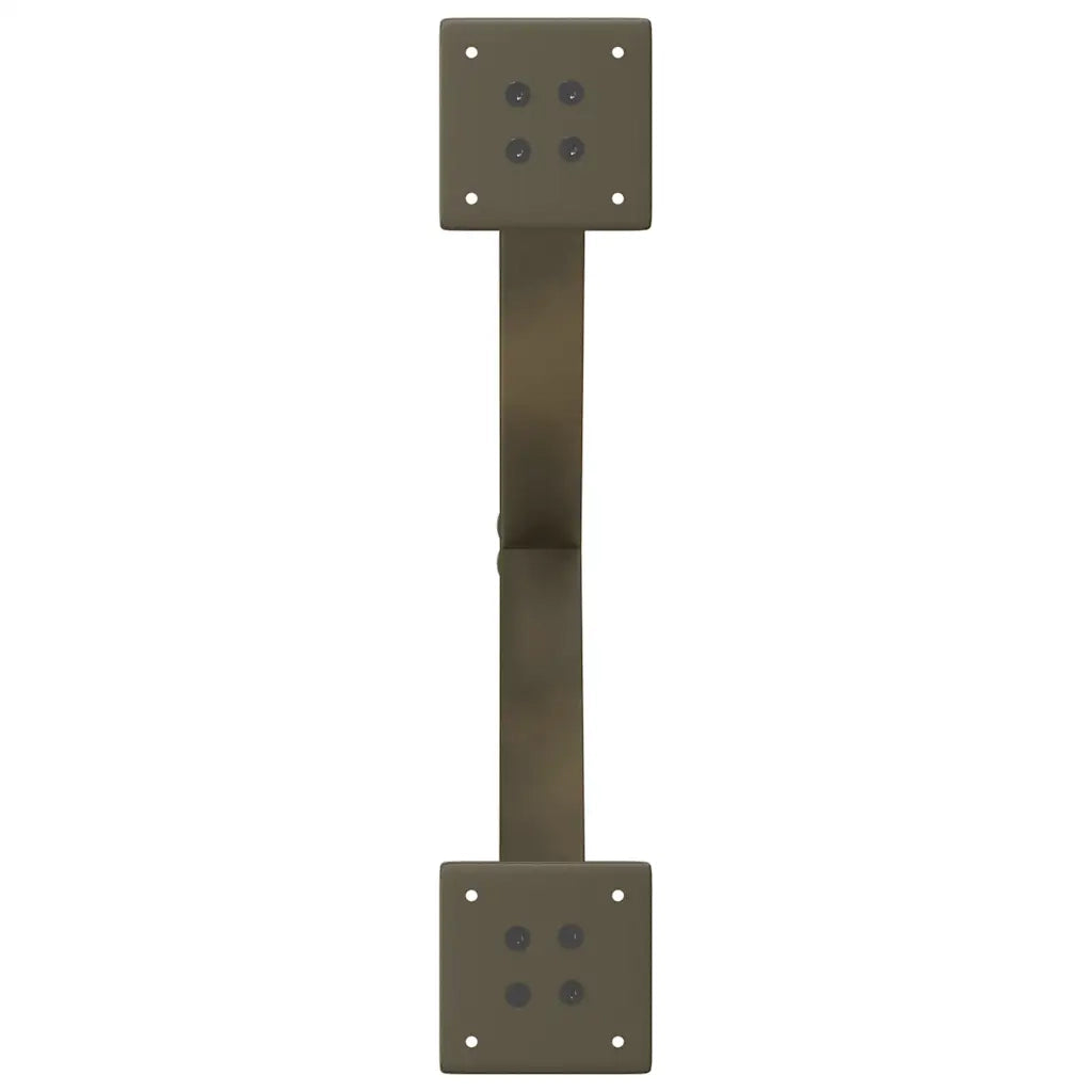 Gambe per Tavolino da Caff¨¨ a Forma di X 2 pz-Set di 2 Gamba per Tavolo Acciaio Naturale 60x(42-43) cm Acciaio 214022