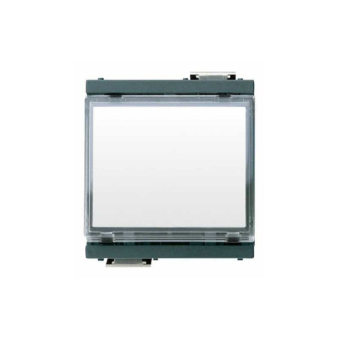 17020 Pulsante Targh. 1P No 10A 12-24V Grigio Idea