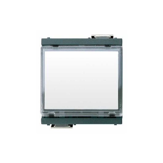 17020 Pulsante Targh. 1P No 10A 12-24V Grigio Idea