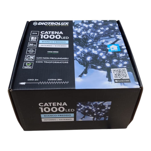 LUCI LED GHIACCIO 1000LED X EST.