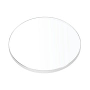 Vetro orologio sostitutivo 27,5 mm di diametro, 2 mm di spessore, cristallo trasparente rotondo piatto per orologeria, riparazione orologeria