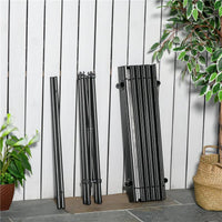 TAVOLO DA CAMPEGGIO PIEGHEVOLE E ARROTOLABILE CON BORSA DA VIAGGIO NERA