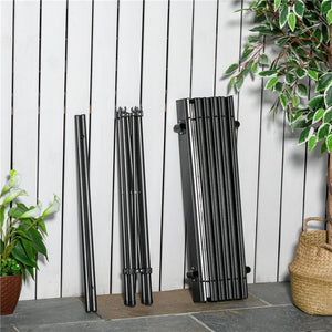 TAVOLO DA CAMPEGGIO PIEGHEVOLE E ARROTOLABILE CON BORSA DA VIAGGIO NERA