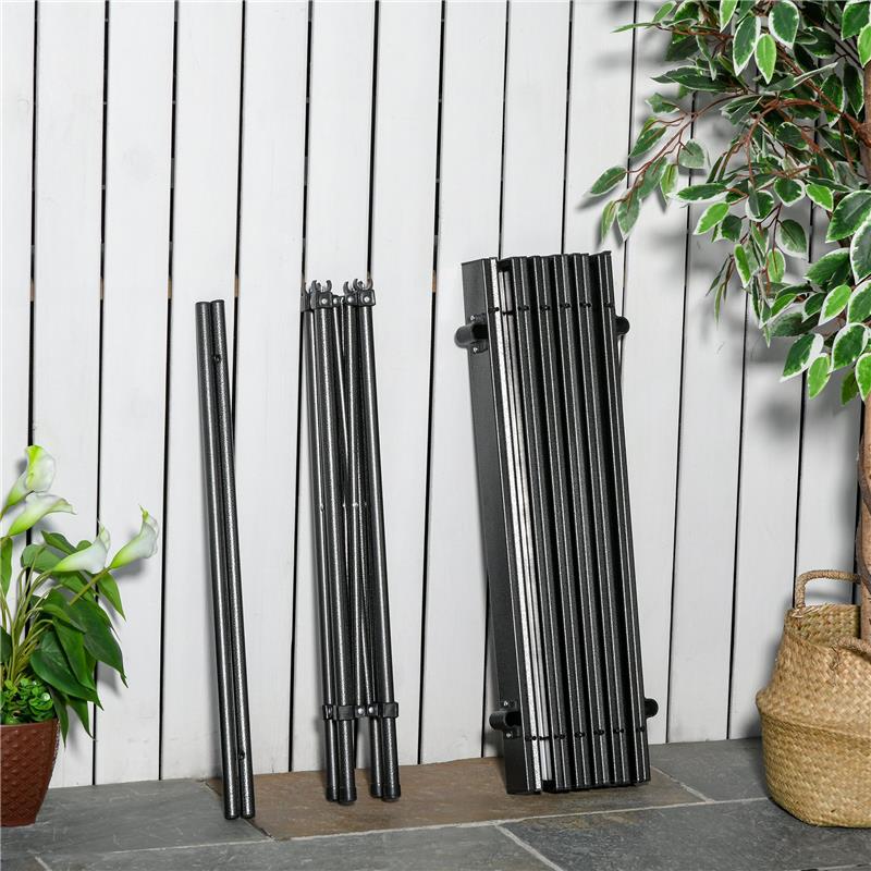 TAVOLO DA CAMPEGGIO PIEGHEVOLE E ARROTOLABILE CON BORSA DA VIAGGIO NERA