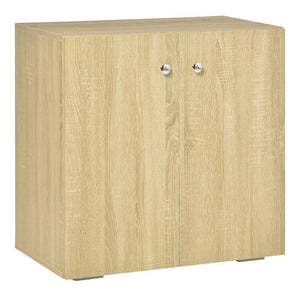 MOBILETTO MULTIUSO A 2 ANTE 70X39X70CM COLOR LEGNO NATURALE