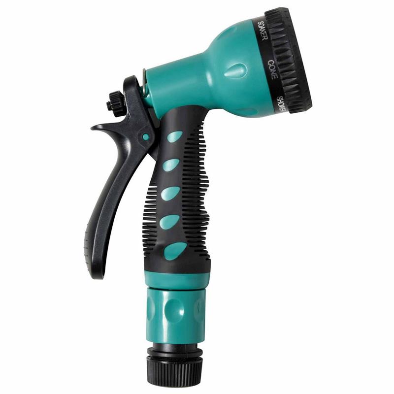 AVVOLGITUBO AUTOMATICO A PARETE GIREVOLE A 180°, TUBO DA 15M E PISTOLA MULTIFUNZIONE