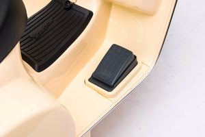 Piaggio Mini Vespa PX150 Elettrica 6V per Bambini Crema