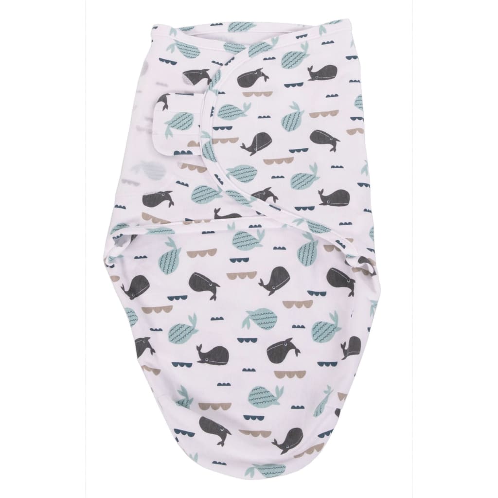 Bo Jungle Copertina Fasciante per Neonati Ocean Whales S 442955