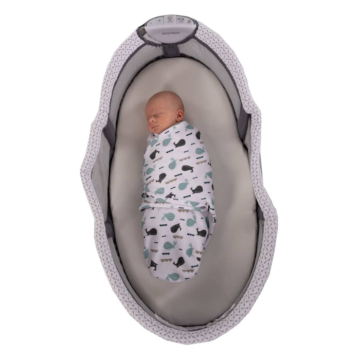 Bo Jungle Copertina Fasciante per Neonati Ocean Whales S 442955