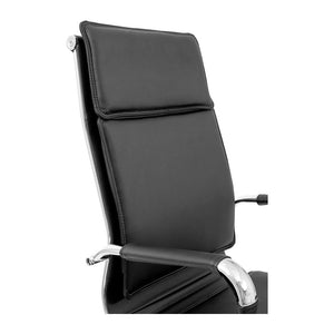 Sedia girevole RONDI Hawaii Chrome DT (DeepTilt) Nero