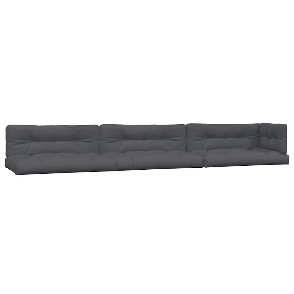 Set Divano Pallet da Giardino 6 pz con Cuscini Massello Acacia