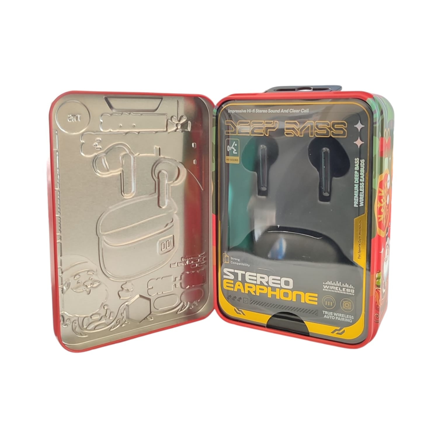 Auricolari Wireless Bluetooth Display LED cancellazione rumore idea Regalo Natale