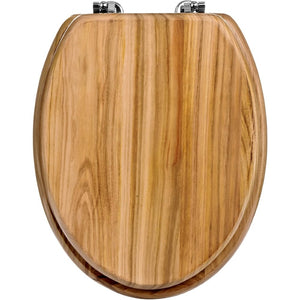 Premier housewares 1604099 sedile wc, 46 x 37 cm, quercia