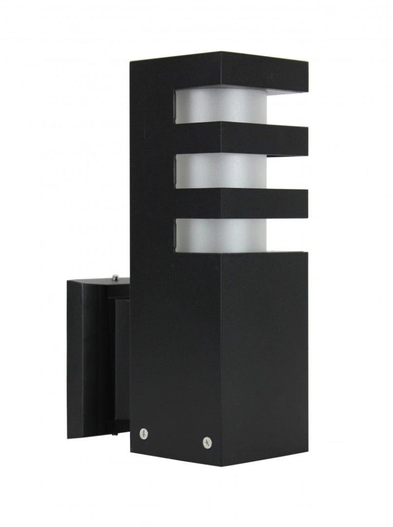Applique esterno alluminio nero E27 IP54 SU-MA RADO
