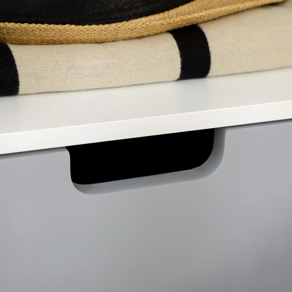 Comodino Scandinavo con Cassetto ¨C Zephmum ¨C Bianco 40x38x58 cm