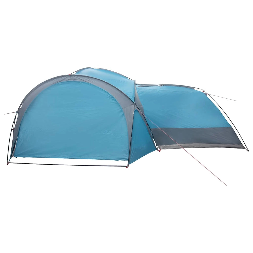 Tenda Laterale Blu 410 x 410 x 250 cm Poliestere e Acciaio 42028682