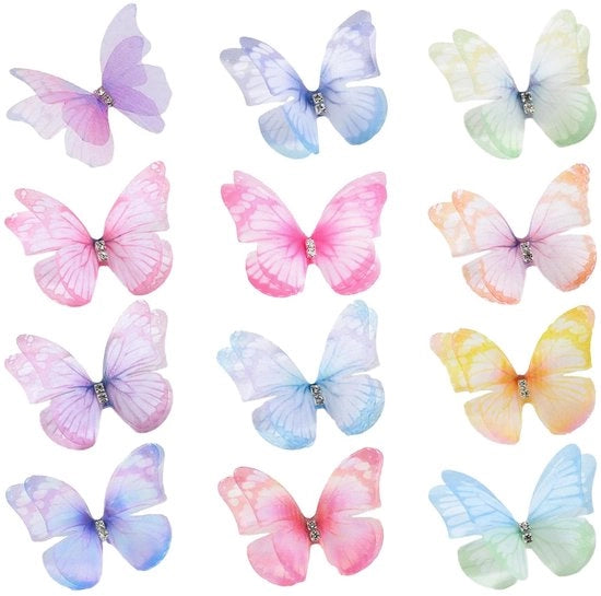 Decorazioni 3D per DIY - 60 pezzi - Leggero - Sostenibile - Pieghevole - Per decorazioni e DIY - Progetto creativo - Vele decorative
