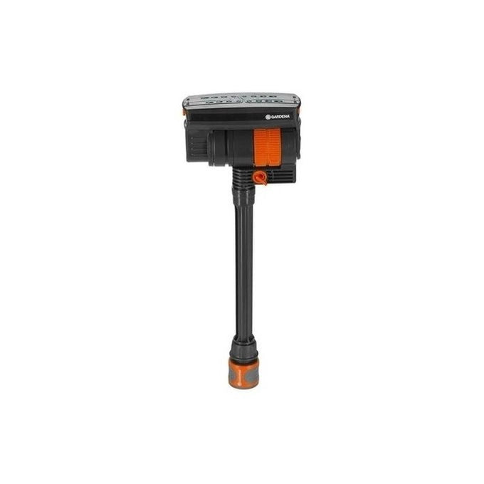 Gardena 08251-20 Pipeline Irrigatore Oscillante Portata fino a 18 m Larghezza getto fino a 12 m Area coperta 216 m² colore Nero Arancione