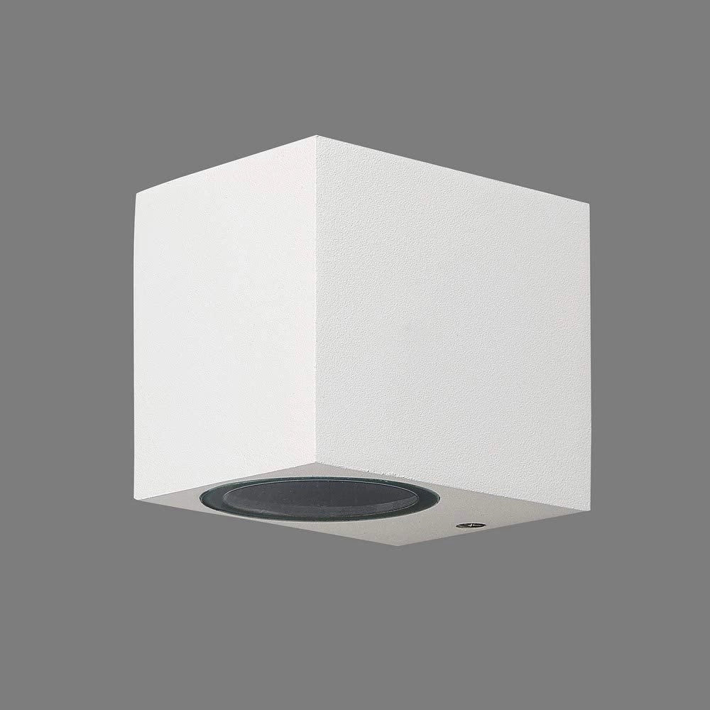 APPLIQUE LAMPADA DA PARETE A MURO GU10 LED PER INTERNO ESTERNO MODERNO FARETTO IMPERMEABILE ILLUMAZIONE GIARDINO