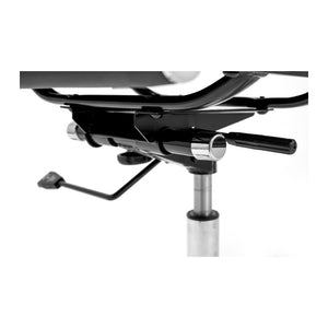 Sedia girevole RONDI Hawaii Chrome DT (DeepTilt) Nero