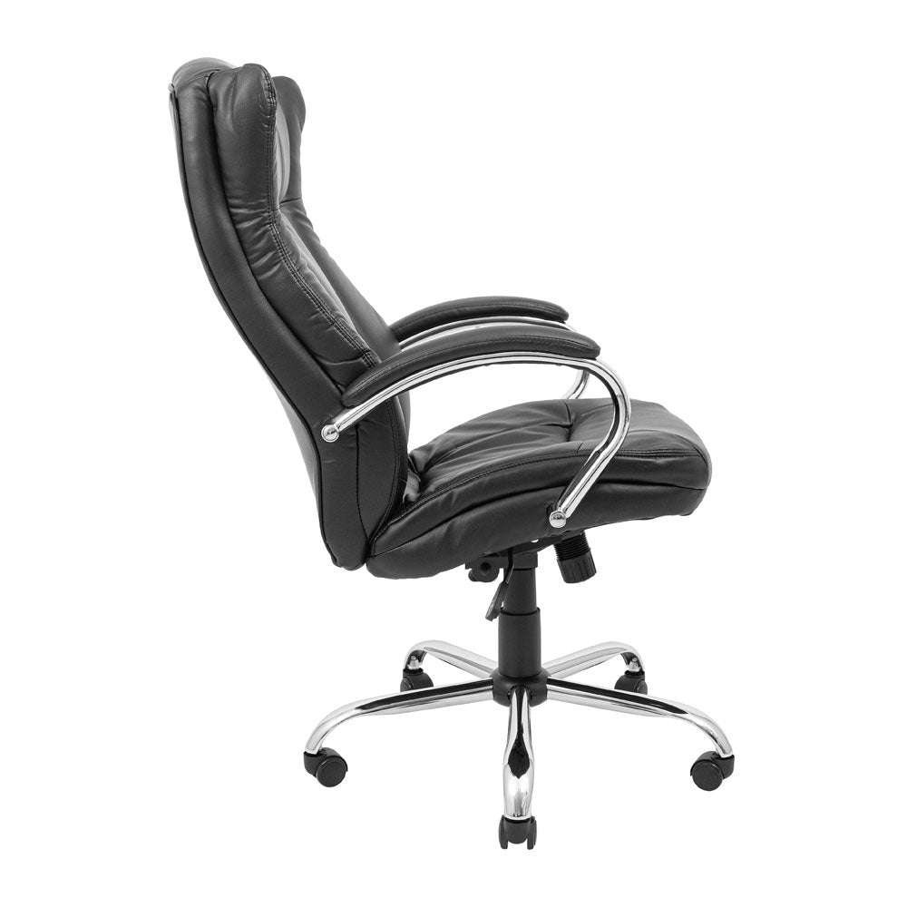 RONDI Senator sedia girevole Cromo M-2 (Anyfix) Nero